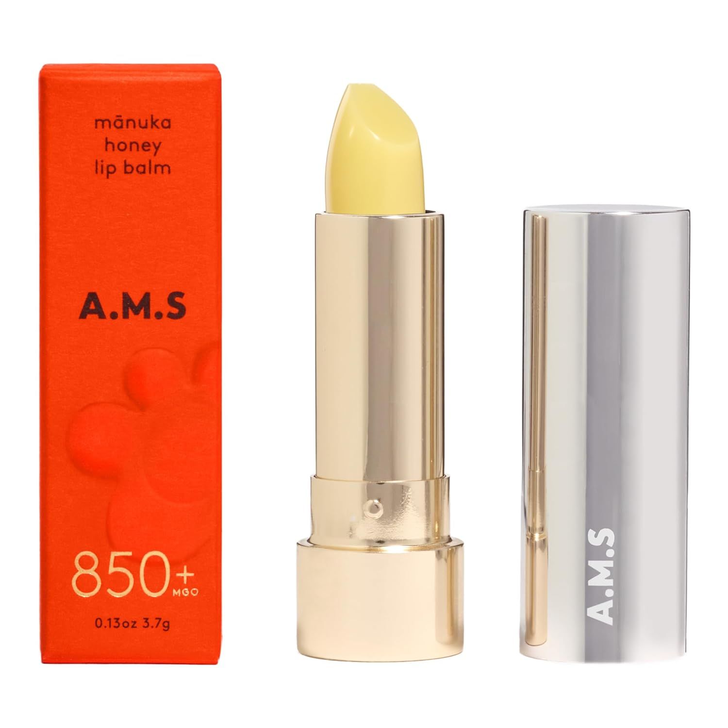 Activist A.m.s Manuka Honey Lip Balm | Product of New Zealand | Mānuka Honey 850+mgo| Handcrafted | 100% Natural (3.7 G | 0.13 Oz)