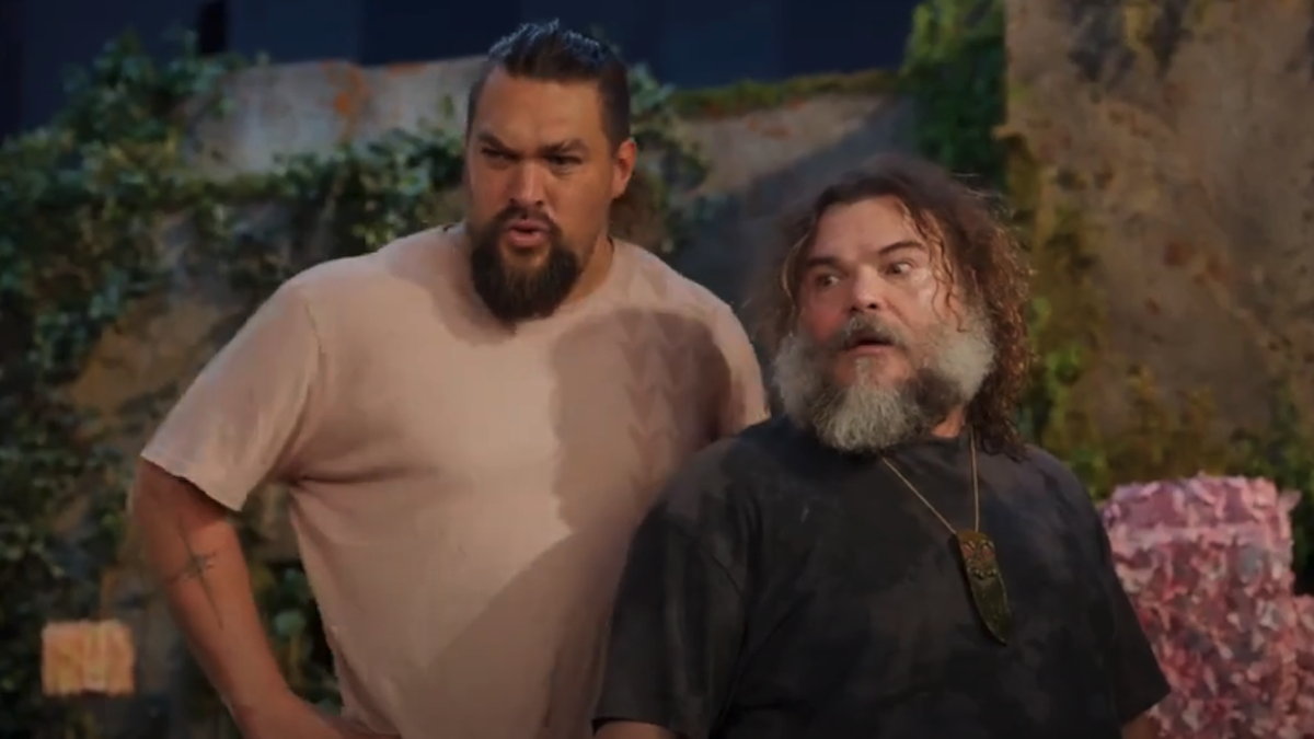 Jason Momoa And Jack Black Are In The Minecraft Movie Together, And I ...