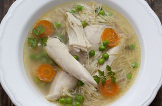 Healthy lunch ideas, Chicken soup