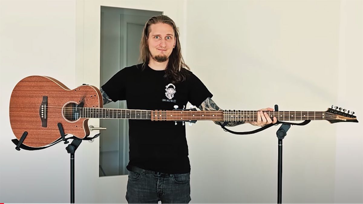 the-world-s-longest-guitar-youtuber-builds-a-beastly-three-neck