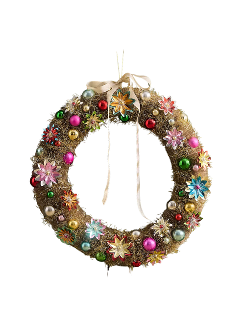Terrain Reflector Tinsel Wreath