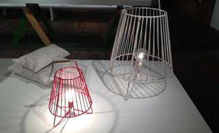 Lampshade cages