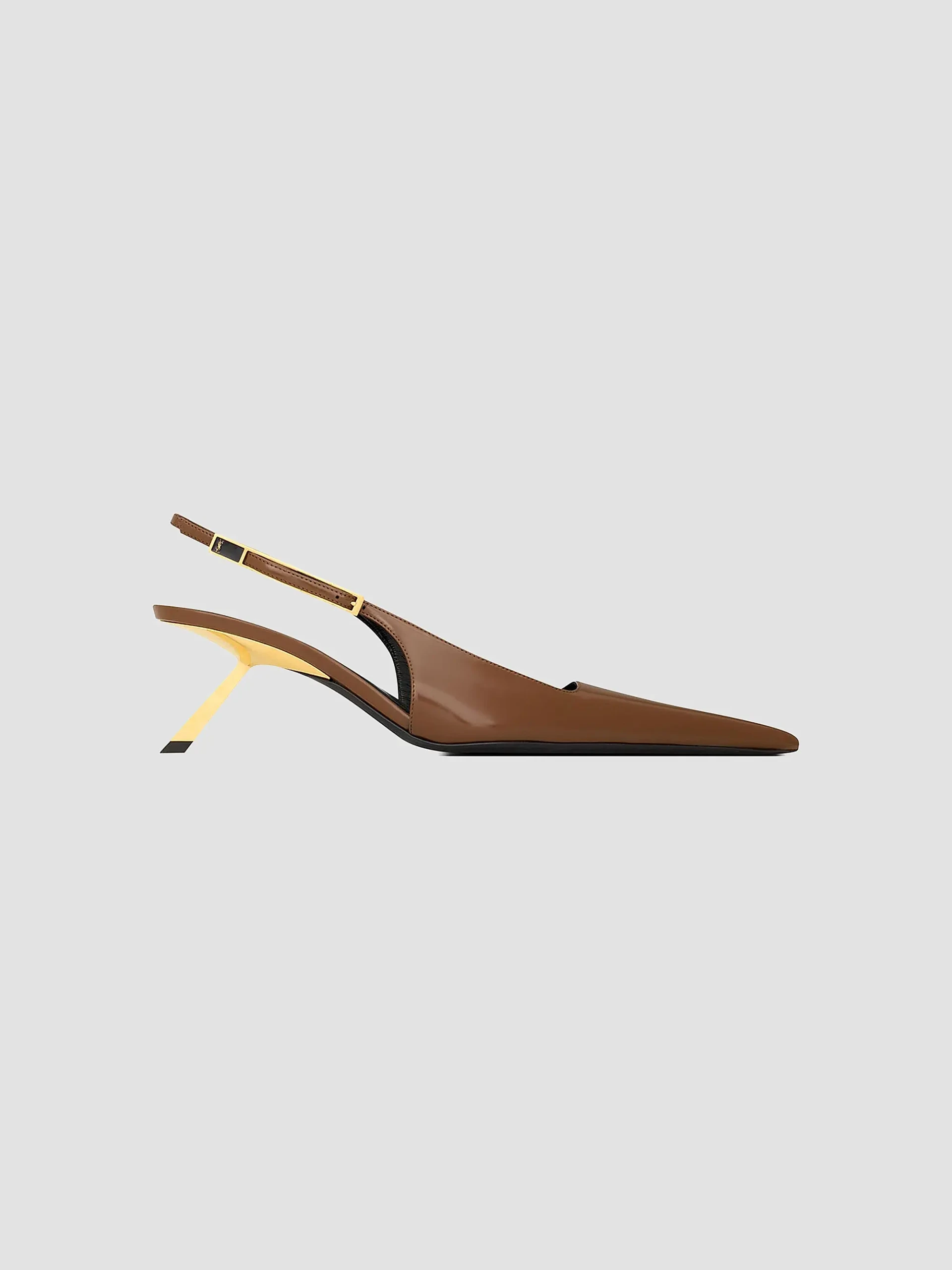 Lee Slingback Pumps in Glazed Leather