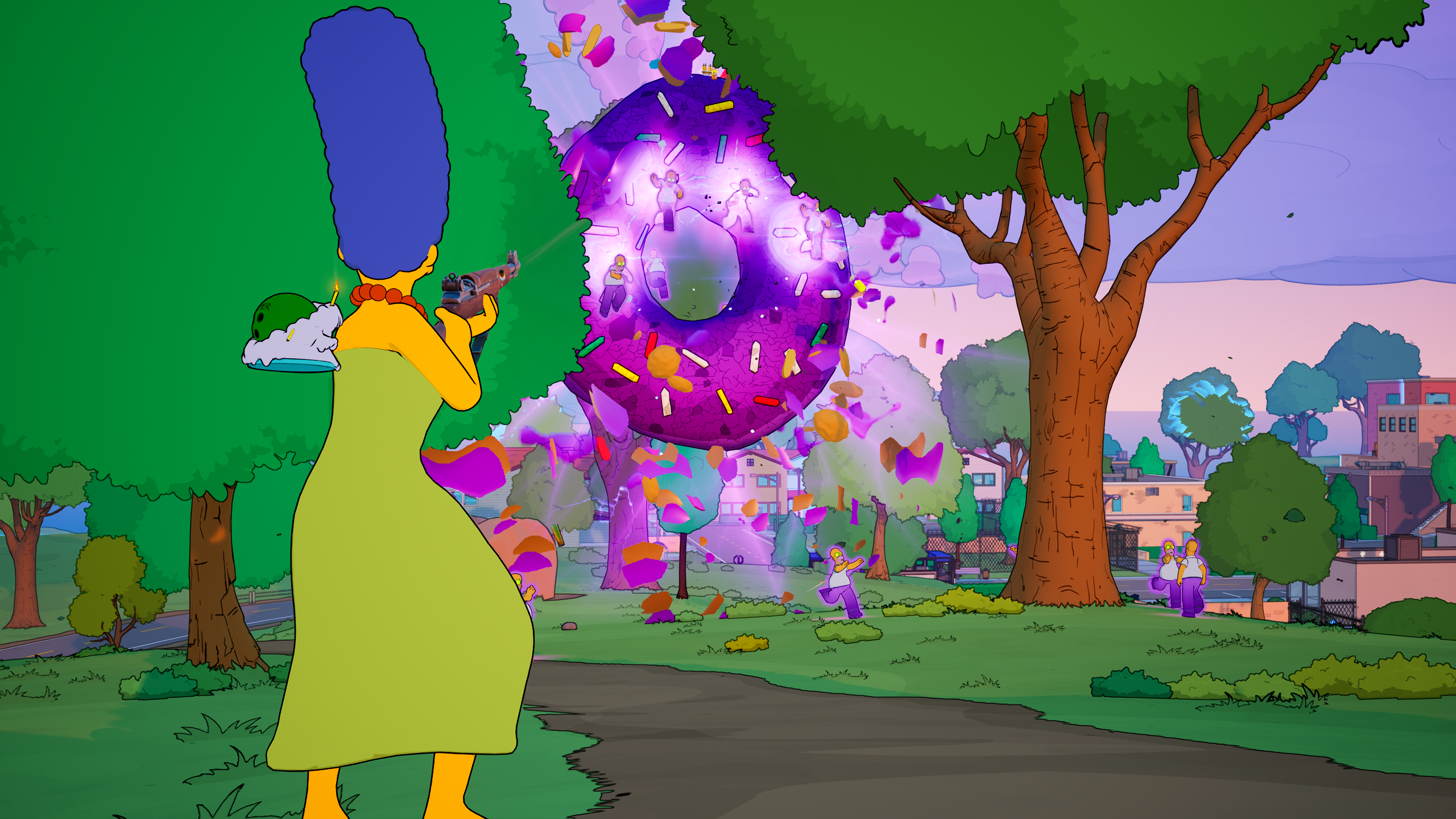 Fortnite best weapons and loadout for Simpsons mini season.