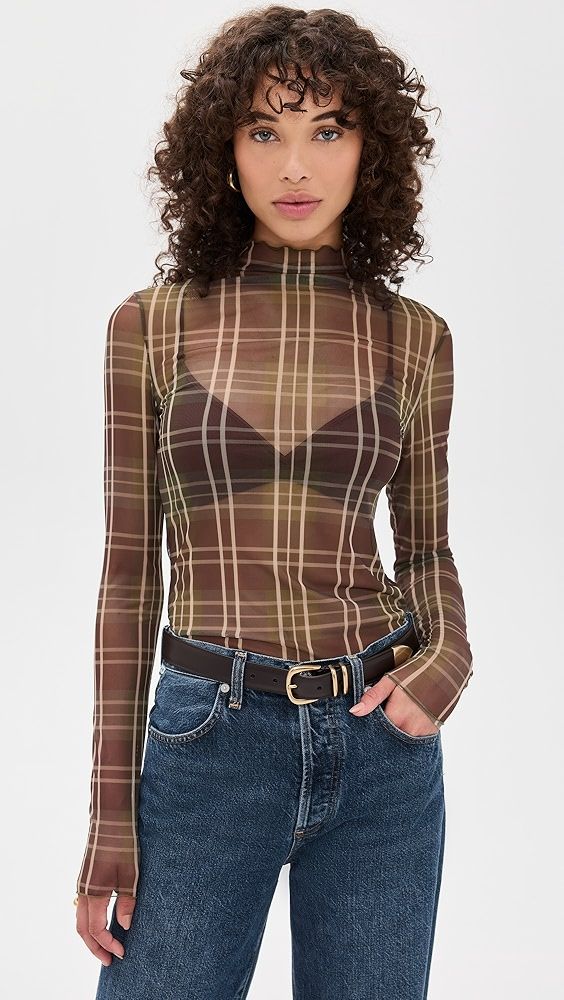 Favorite Daughter the Sheer Fantasy Top