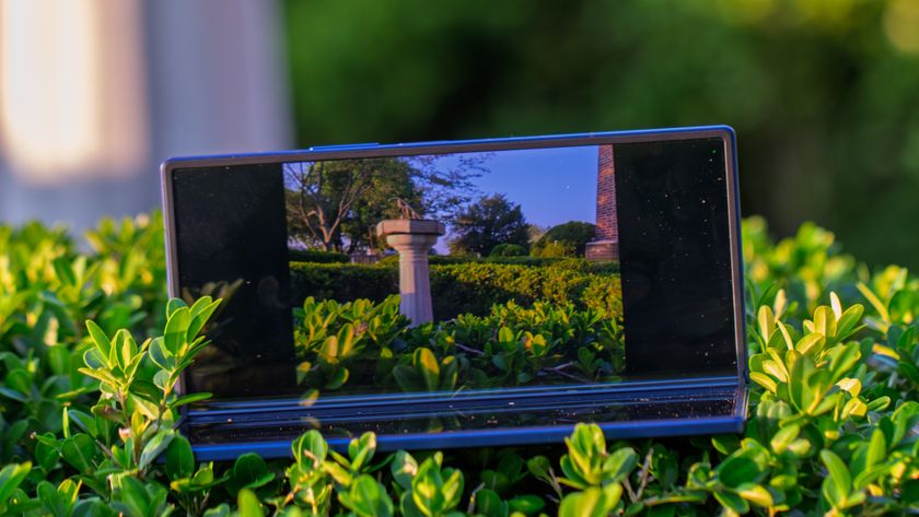 Samsung Galaxy Z Fold 7 picture through viewfinder