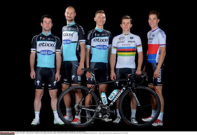 Mark Cavendish, Tom Boonen, Tony Martin, Michal Kwiatkowski and Zdenek Stybar are Etixx-QuickStep's big hitters.