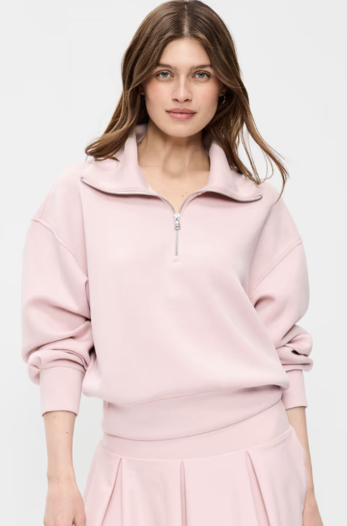 Old Navy, Bounce Fleece Half-Zip Pullover Sweatshirt