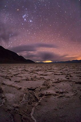 Death Valley National Park night sky
