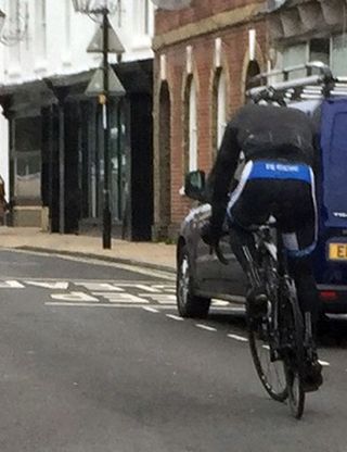 Photo of a cyclist involved in a 'road rage' incident in Dorset