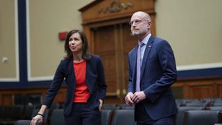 FCC members Jessica Rosenworcel and Brendan Carr