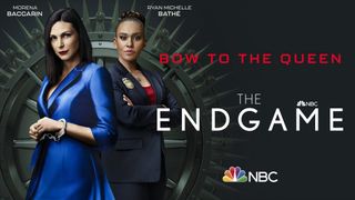 The Endgame key art featuring Morena Baccarin and Ryan Michelle Bathé 