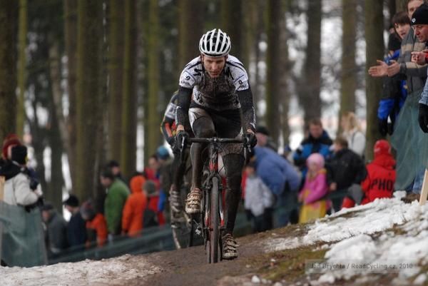 Jaroslav Kulhavy on his way to finishing 3rd.