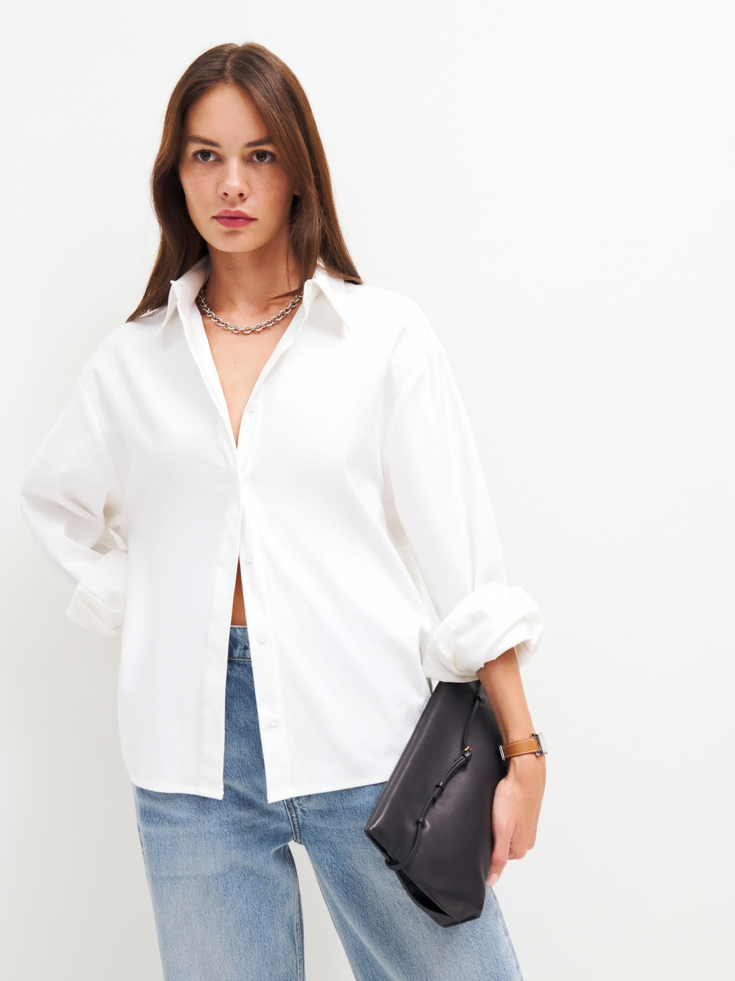 Reformation Andy Oversized Shirt