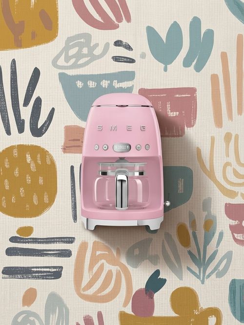 50's Retro Style 10-Cup Drip Coffee Machine