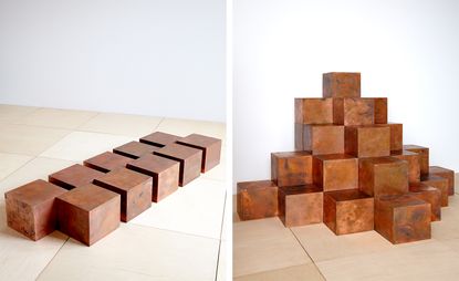 Magnetic Copper Cube by Paul Keley