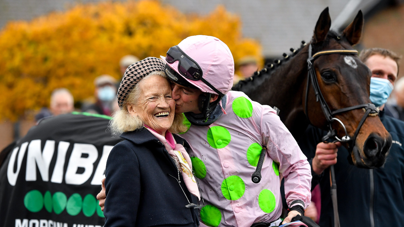 Maureen Mullins pictured with grandson Patrick