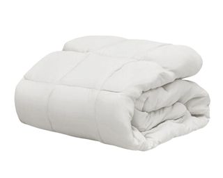 Saatva All-Year Down Alternative Comforter, folded