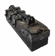 German 15th-century breech-loading cannon. £11,875.