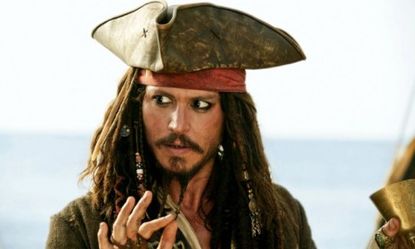 Johnny Depp's Mick Jagger-inspired Capt. Jack Sparrow