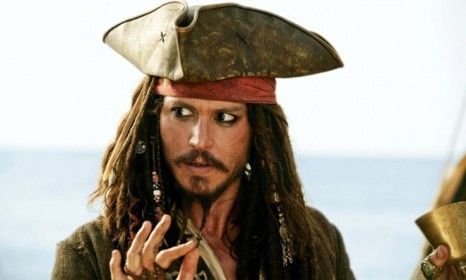 Johnny Depp&amp;#039;s Mick Jagger-inspired Capt. Jack Sparrow