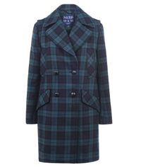 Jack Wills Merrow Black Watch Jacket with wool | &nbsp;Was £175 now £55