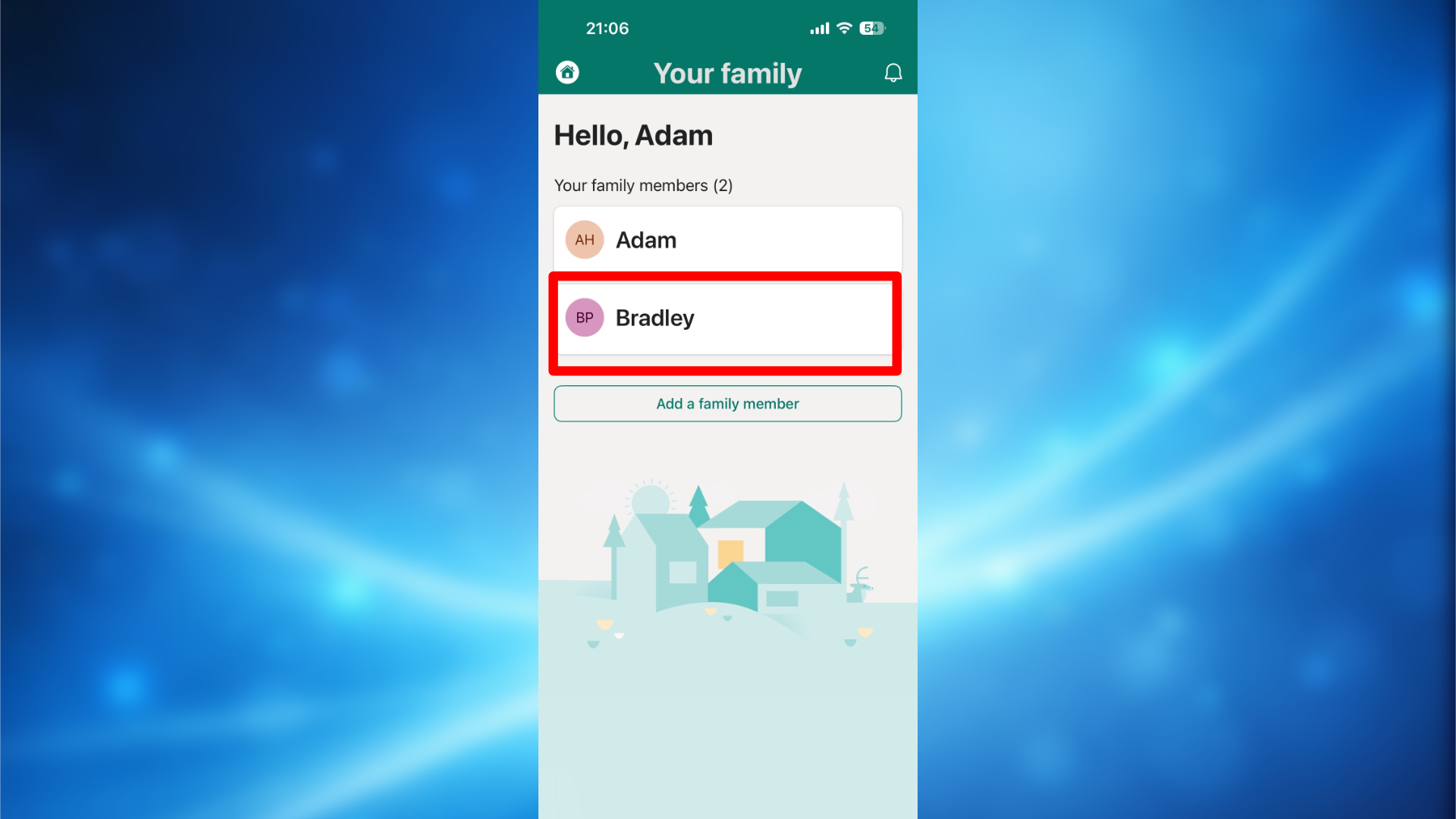 Microsoft Family Safety app