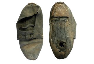 This remarkably well-preserved shoe was likely used to ward off evil spirits some 300 years ago, researchers say.