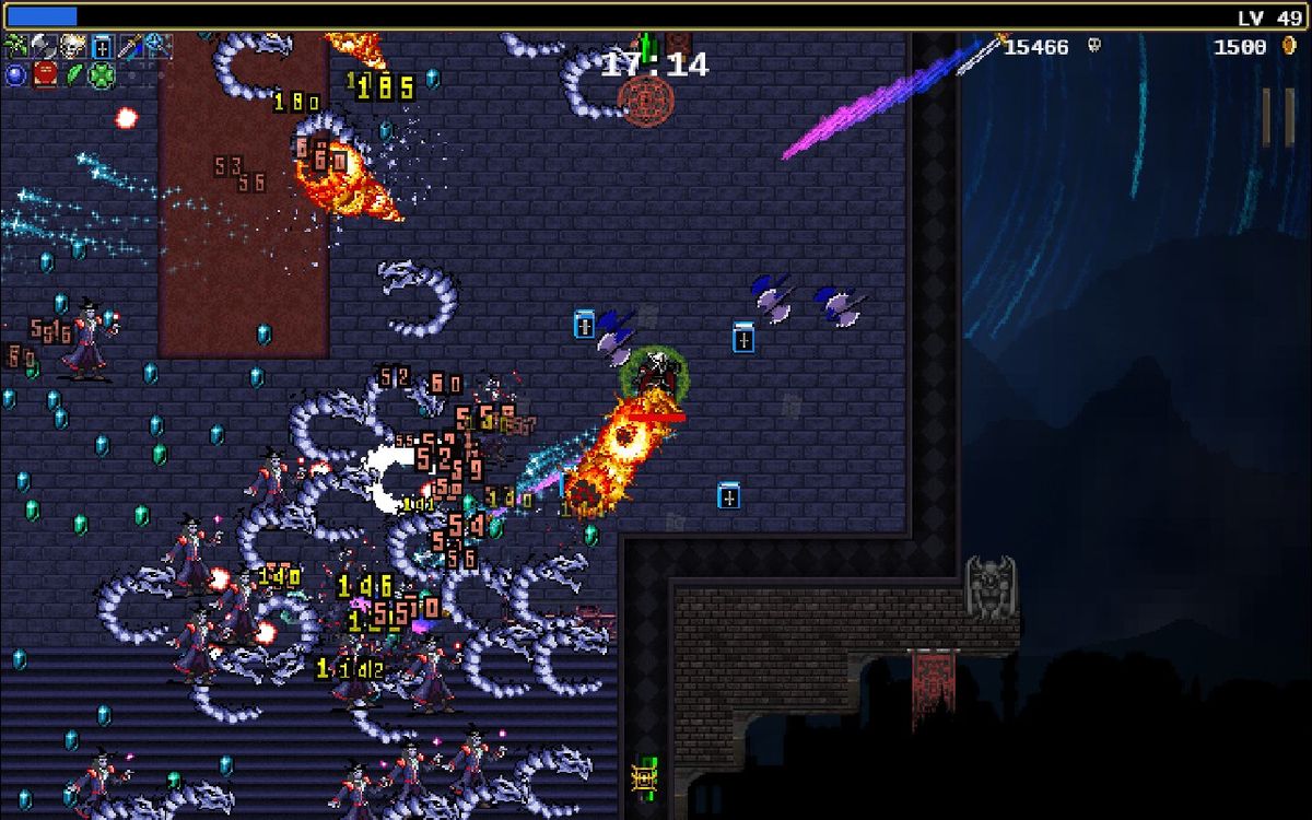 Higher level enemies closing in on the tower level