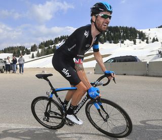 Bradley Wiggins on stage four of the 2014 Giro di Trentino