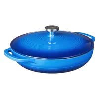 Lodge Enamelled Cast Iron Oval Casserole