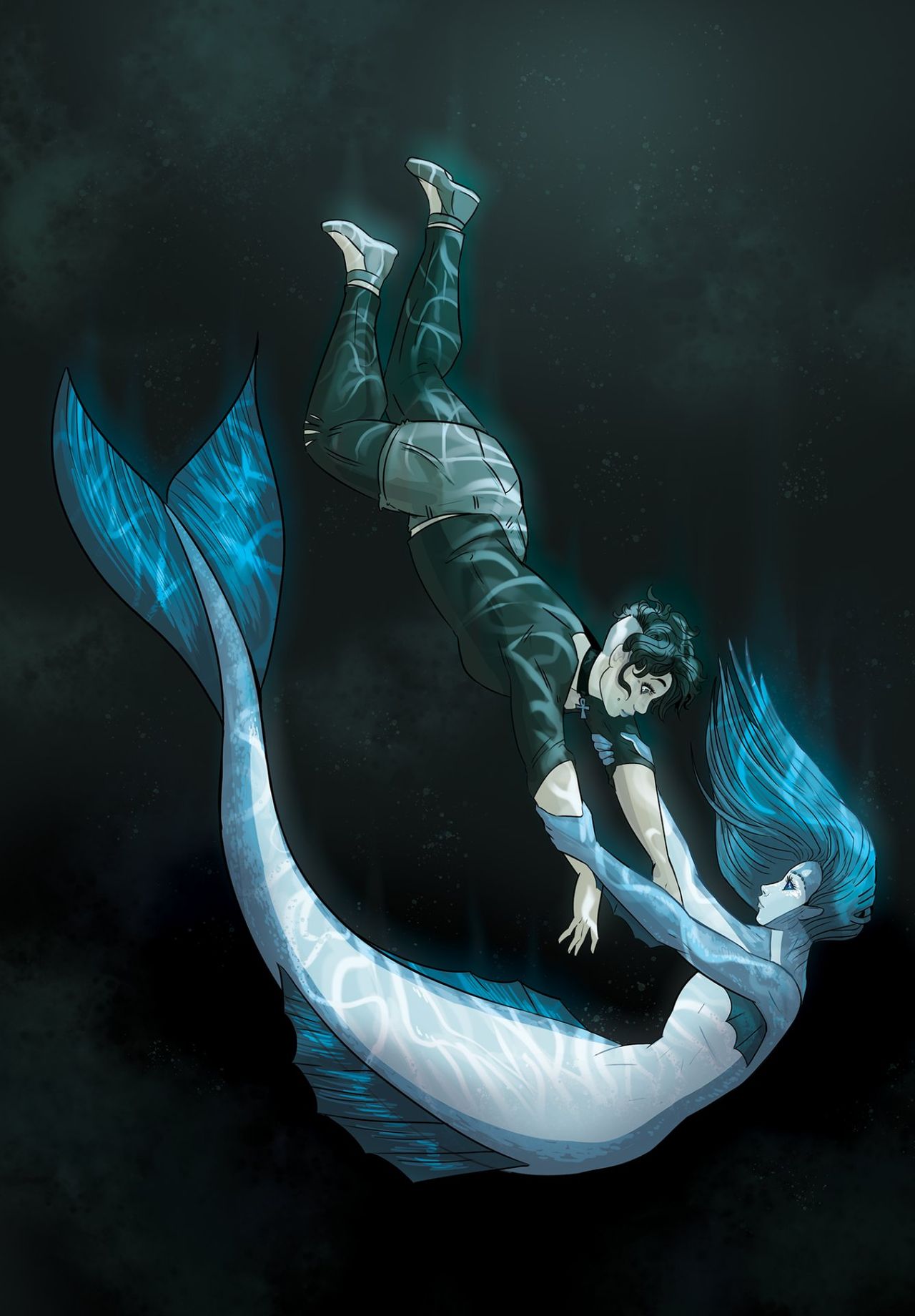 The Sea In You cover art by Jessi Sheron