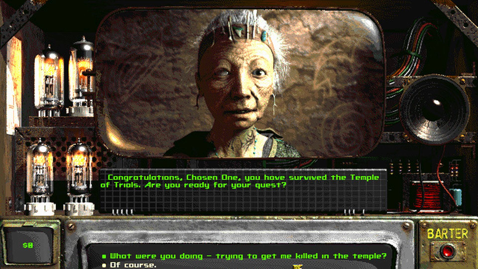 A guest giver in Fallout 2