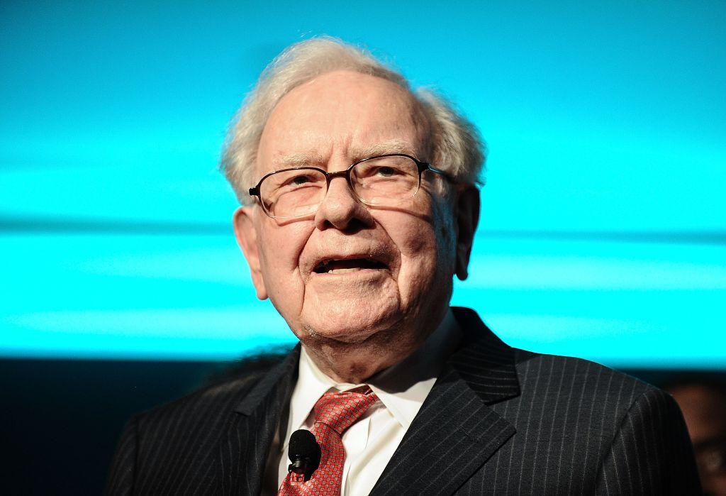 Warren Buffett during the Forbes Media Centennial Celebration 