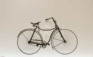 Rover Safety Bicycle, c. 1888, a black bike