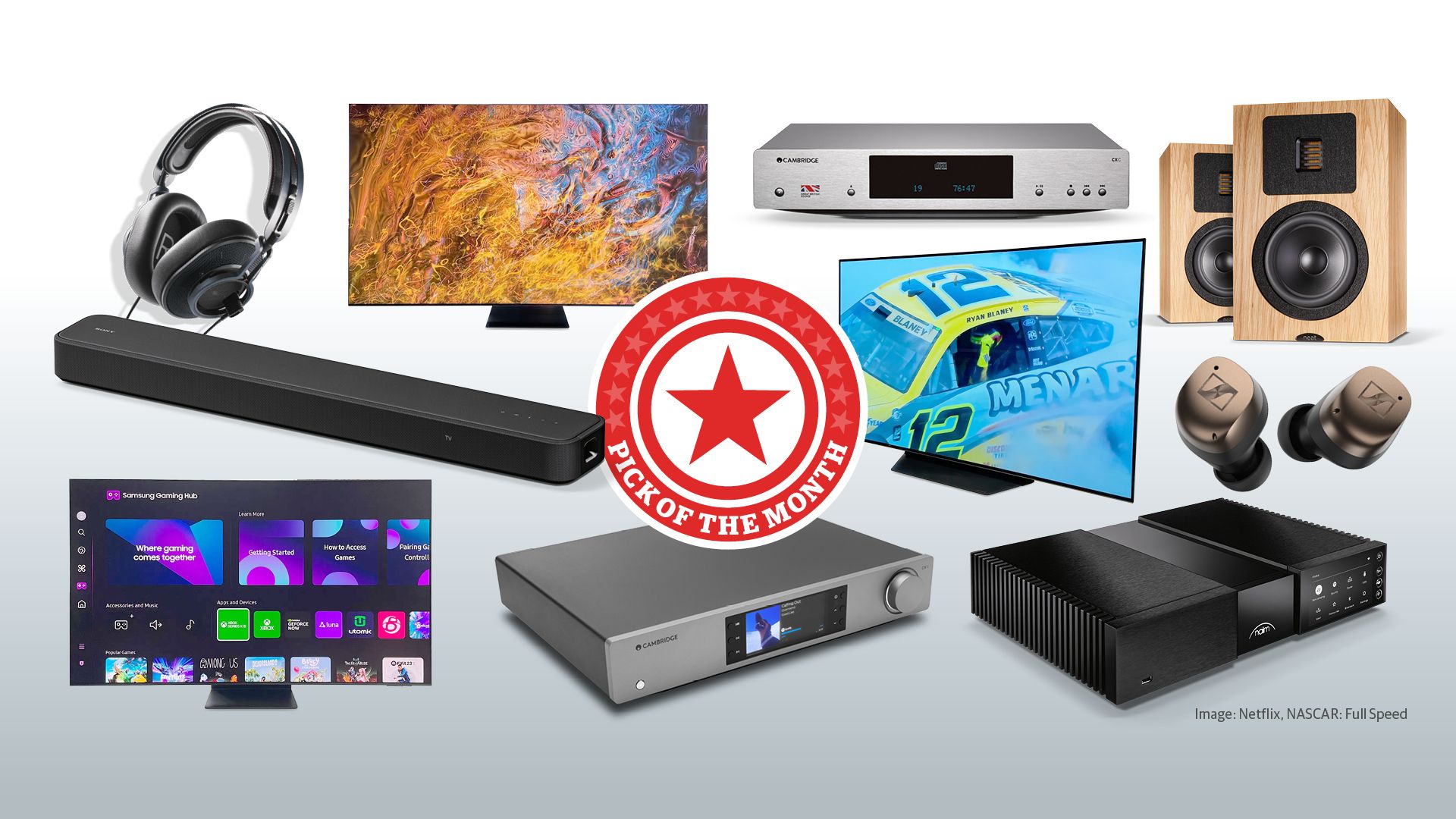 Pick of the Month: Samsung proves there’s life in 8K TVs, while Naim’s premium streamer earns five stars