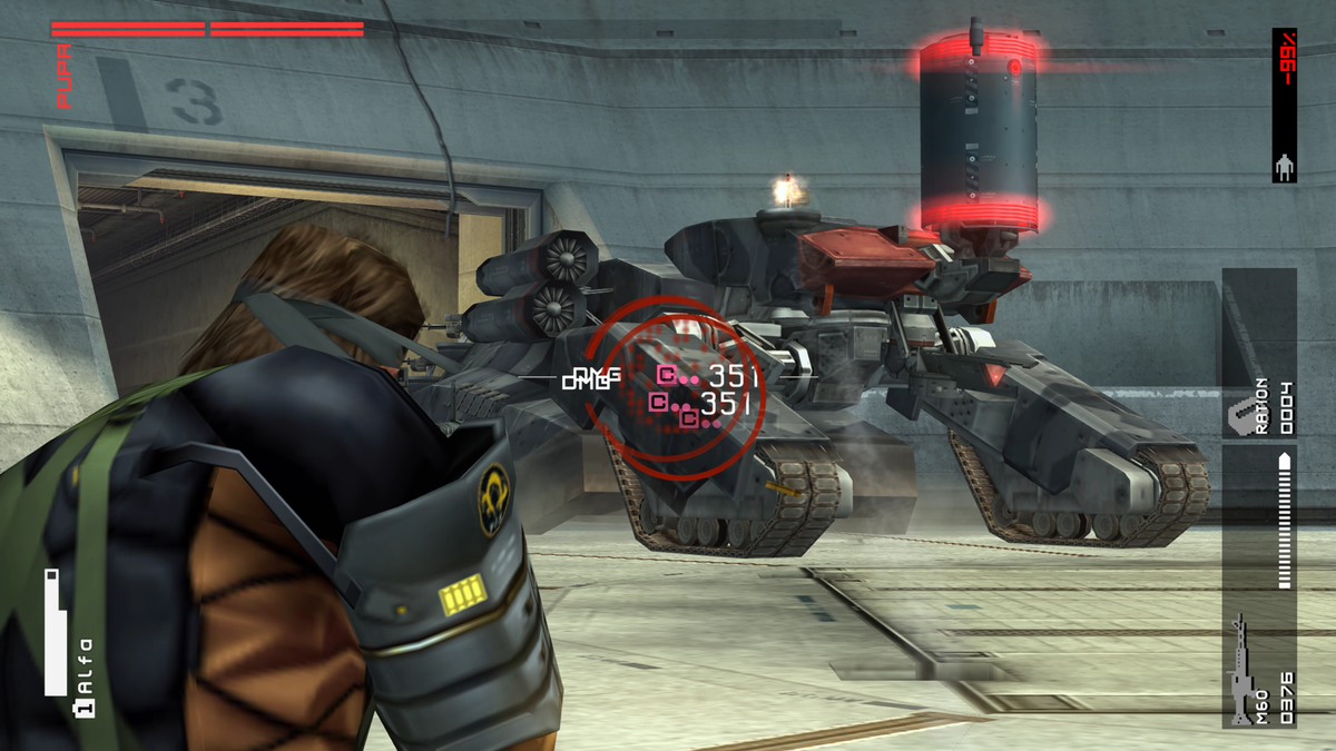 Screens from Peace Walker HD
