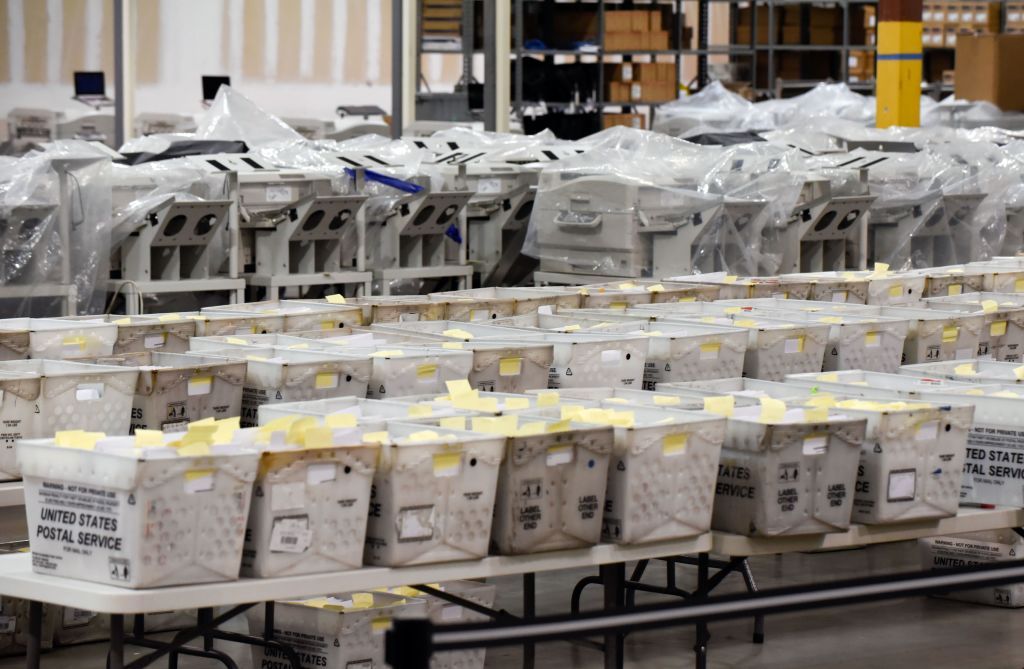 Ballots in Florida about to be recounted.