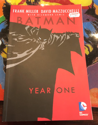 Tegneserier for voksne: Forsiden til Batman: Year One
