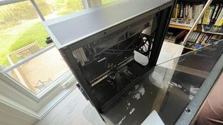 A NZXT Player PC (5070 Intel Edition) sitting on a desk