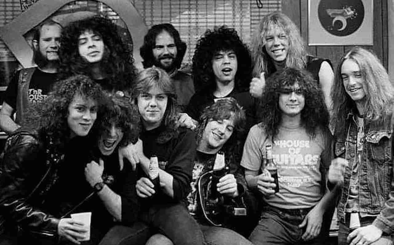 Armored Saint with Metallica in the 1980s