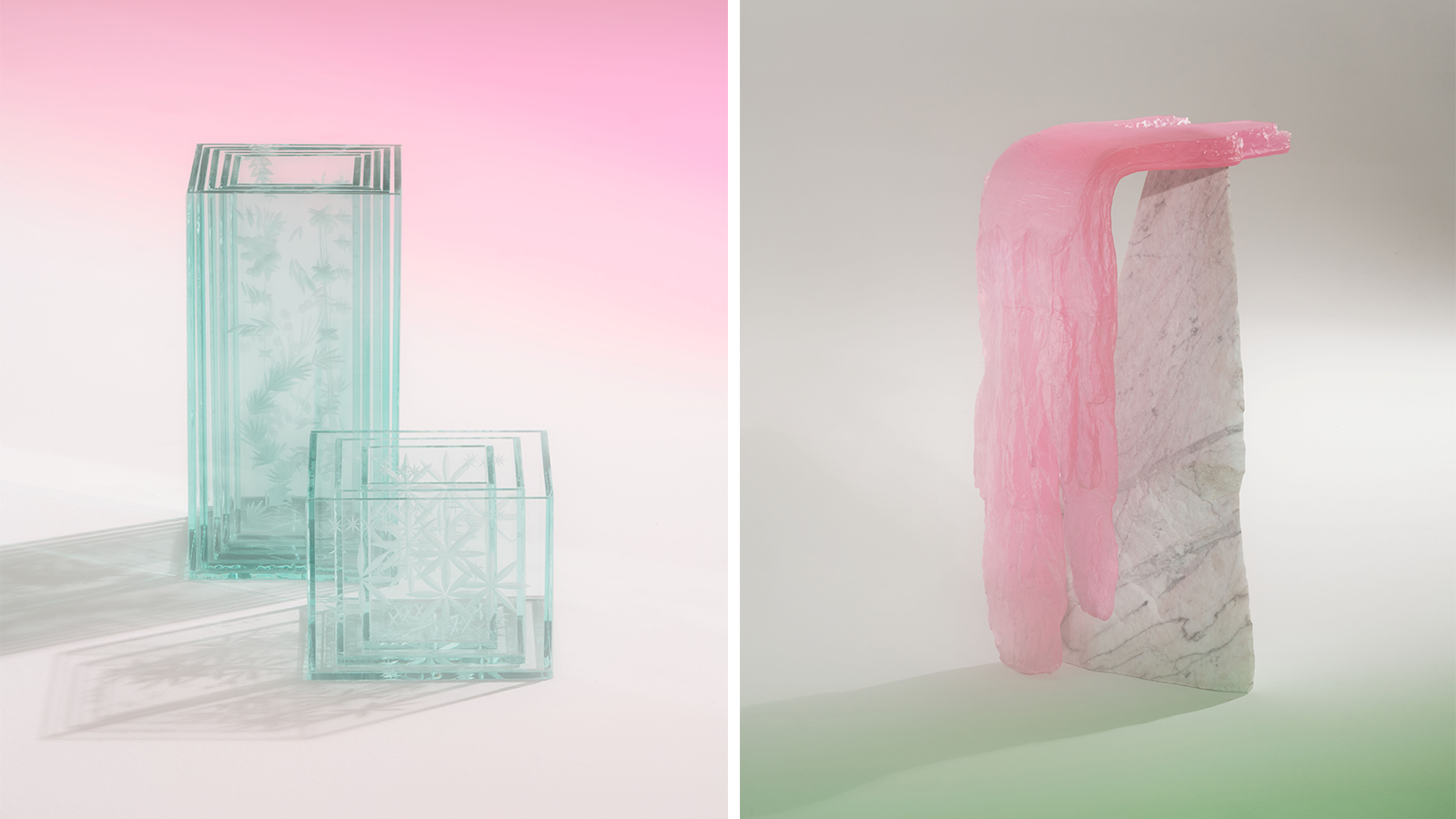 Milan Design Week, Johan Pertl 'EROSION Side Table' 