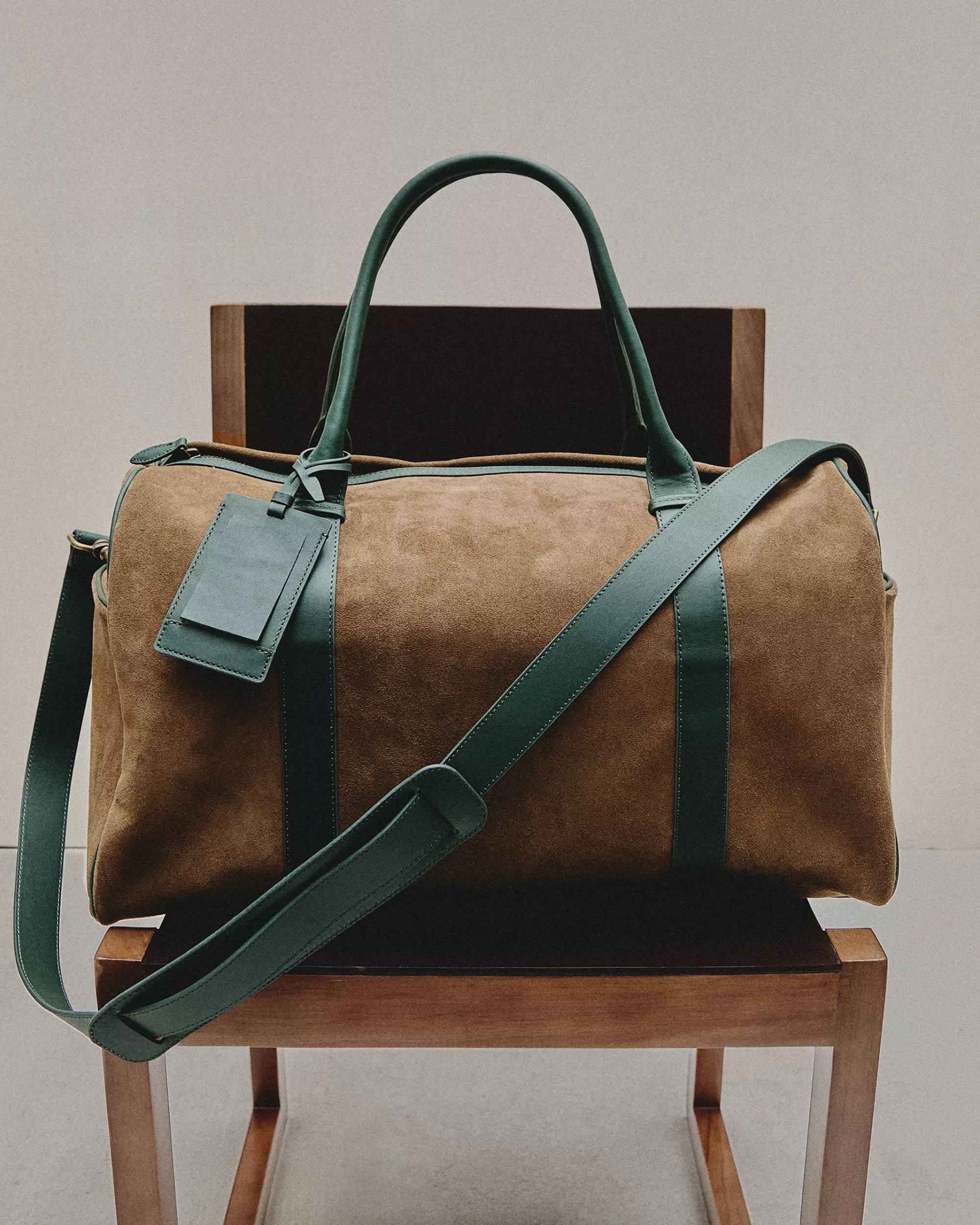 Zara Home, Leather Travel Bag