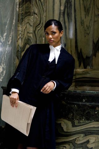 Freema Agyeman: 'I'm too OCD for real law' (VIDEO)