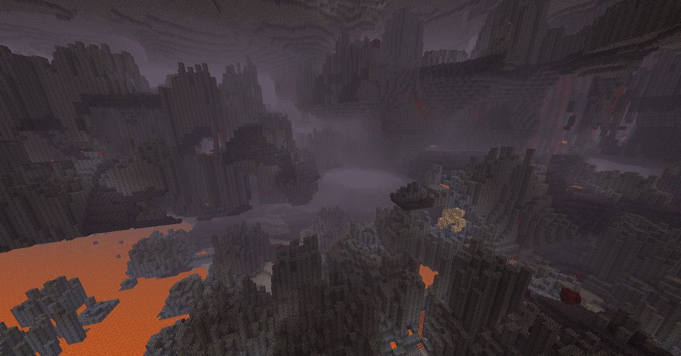 The Nether looks great without the fog : r/Minecraft