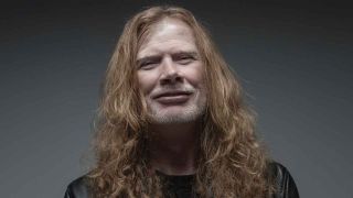 Dave Mustaine smirking at the camera