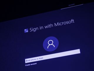 A sign in page for a Microsoft service 