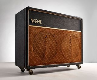 The battered AC30 used by Vox’s own R&D team as the template for a new series of ultra-authentic reissues