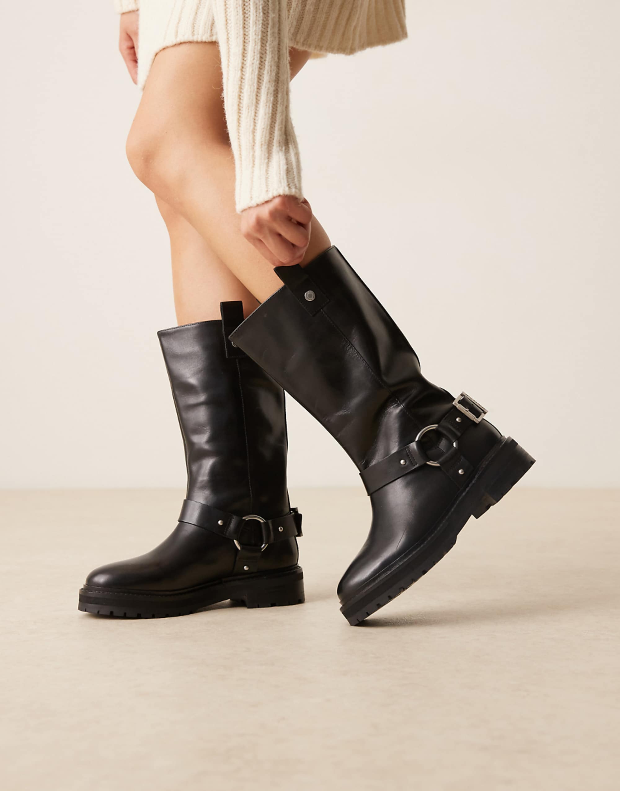 Barbour Freya Harness Boot in Black