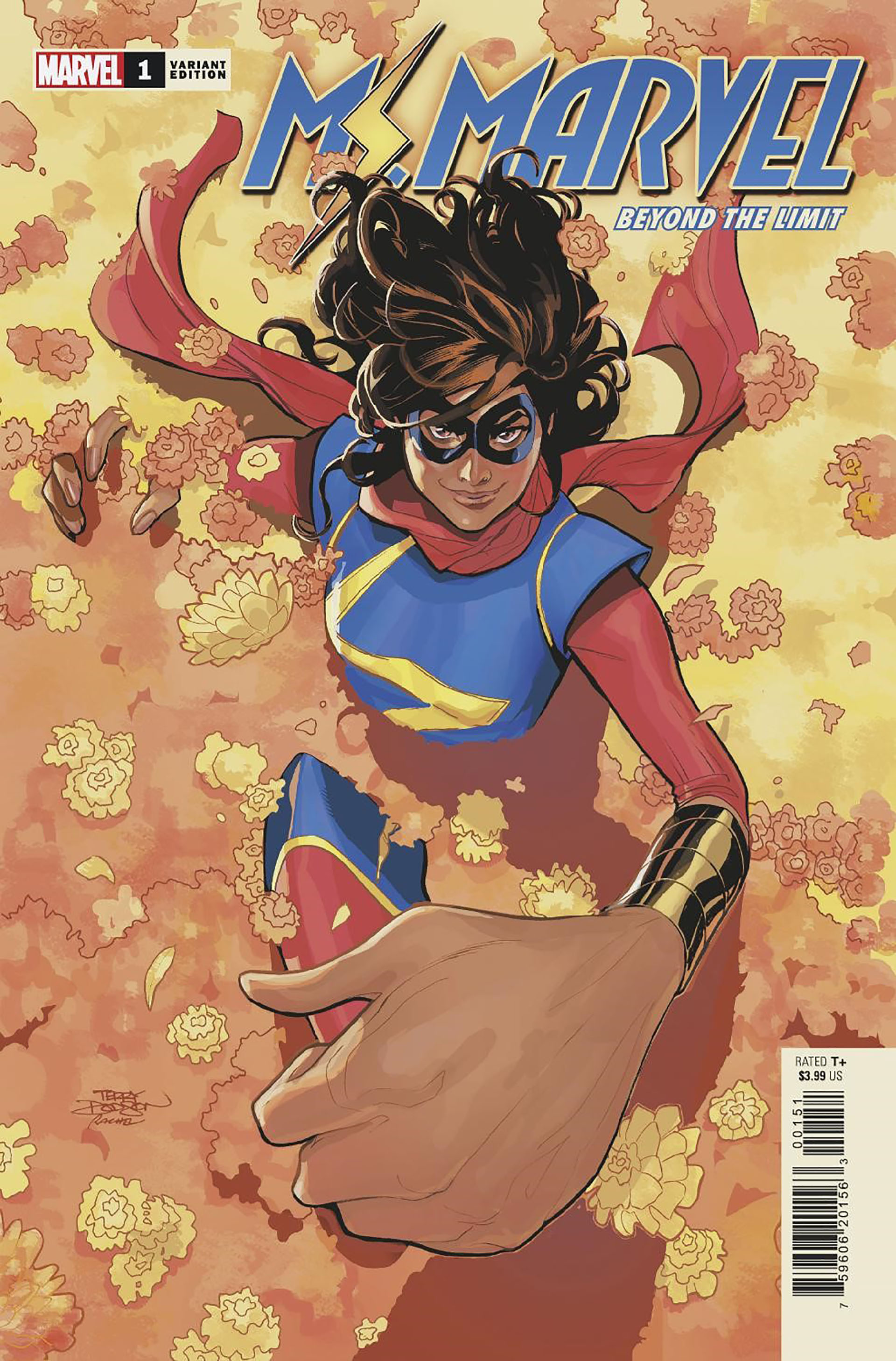 Ms. Marvel: Beyond the Limit #1 cover